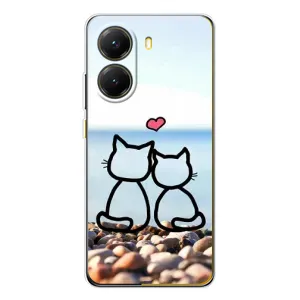 Силіконові Чохли Коханій людині для Xiaomi POCO X7 Pro (Котейки)