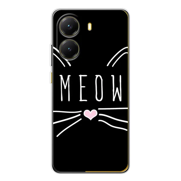 Чехол с рисунком «КОТИК MEOW» для Xiaomi POCO X7 Pro