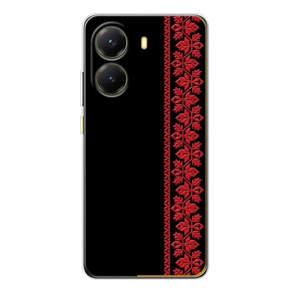 Чехол с рисунком «Красная Вышиванка» для Xiaomi POCO X7 Pro Чехол с рисунком «Красная Вышиванка» для Xiaomi POCO X7 Pro
