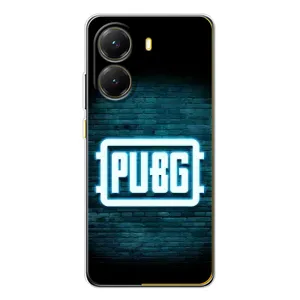 Чохол (TPU) з картинкою "Лого Пабг" на Поко Х7 Про (Лого PUBG)