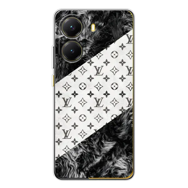 Чехол с рисунком «LV на белом» для Xiaomi POCO X7 Pro Чехол с рисунком «LV на белом» для Xiaomi POCO X7 Pro