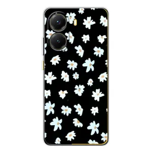 Чехол с ромашками на Xiaomi POCO X7 Pro (Маленькие ромашки)