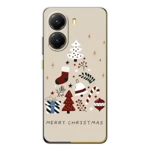 Чехол Санта Клаус для Xiaomi POCO X7 Pro (Merry Christmas)