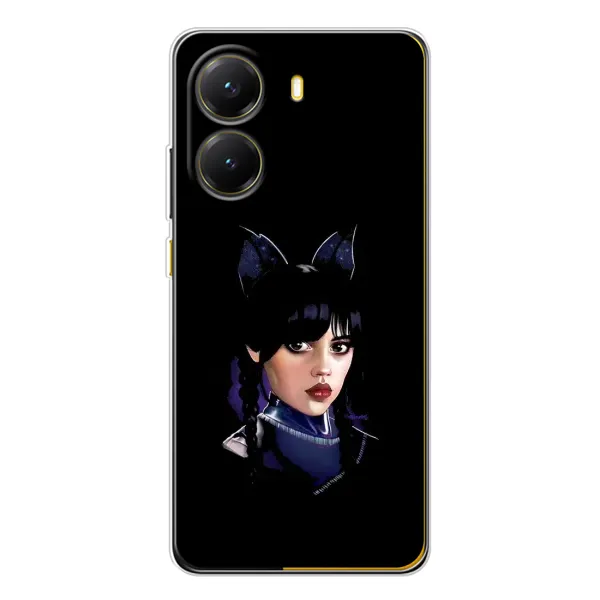 Чехол с рисунком «Милая Уэнсдей» для Xiaomi POCO X7 Pro Чехол с рисунком «Милая Уэнсдей» для Xiaomi POCO X7 Pro