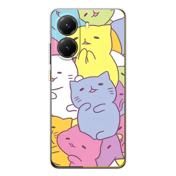 Чехол с рисунком «Милые котики» для Xiaomi POCO X7 Pro