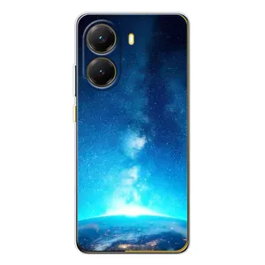 Чехлы КОСМОС для Xiaomi POCO X7 Pro (Млечный путь)