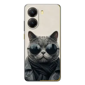 Чехол на тематику: Коты для Xiaomi POCO X7 Pro (Модный кот)