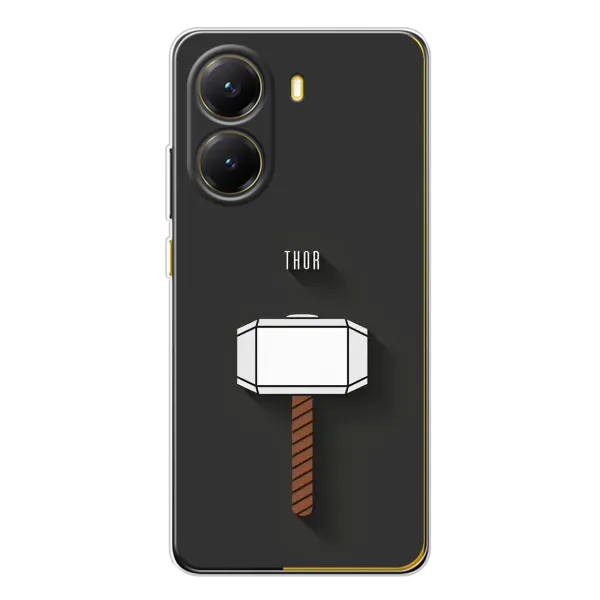 Чехол с рисунком «Молот Тора» для Xiaomi POCO X7 Pro
