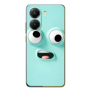 Силиконовые Чехлы (смешные стикеры) для Xiaomi POCO X7 Pro (Забавное мятное лицо)