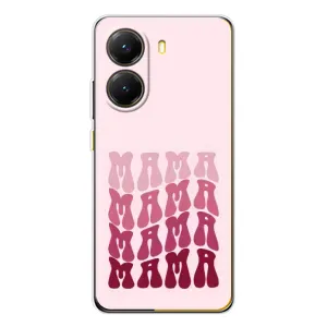 Чехлы на день мамы для Поко Х7 Про (Надпись мама)