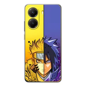 Купить Чехлы на телефон с принтом Anime для Xiaomi POCO X7 Pro (Naruto Vs Sasuke)
