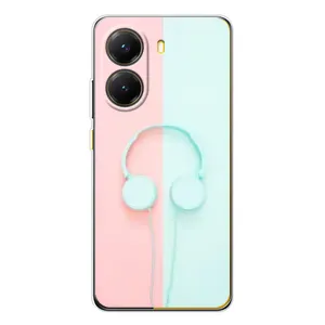 Девчачий Чехол для Xiaomi POCO X7 Pro (Наушники)