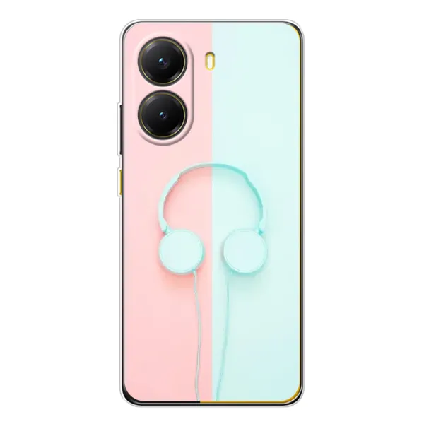 Чохол з малюнком «Навушники» для Xiaomi POCO X7 Pro Чохол з малюнком «Навушники» для Xiaomi POCO X7 Pro