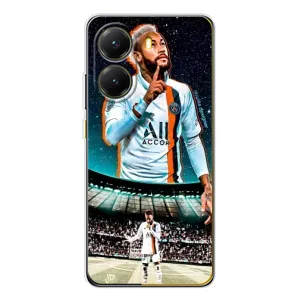 Силиконовый Чехол Xiaomi POCO X7 Pro (Неймар ПСЖ)