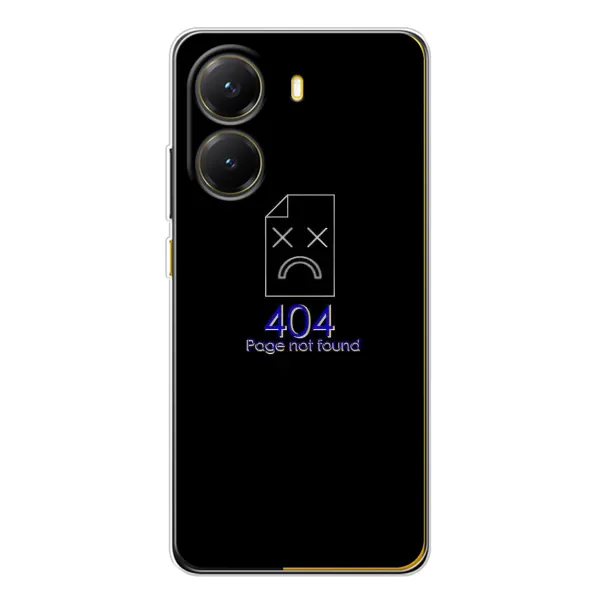 Чехол с рисунком «Ошибка 404» для Xiaomi POCO X7 Pro Чехол с рисунком «Ошибка 404» для Xiaomi POCO X7 Pro