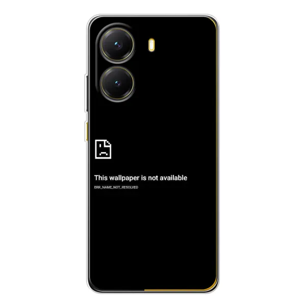 Чехол с рисунком «Ошибка» для Xiaomi POCO X7 Pro Чехол с рисунком «Ошибка» для Xiaomi POCO X7 Pro