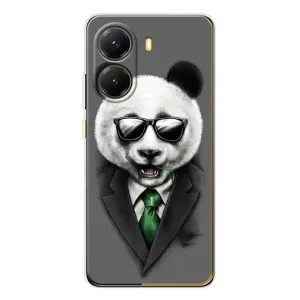 Чехлы с Пандами на Xiaomi POCO X7 Pro (Панда в очках)