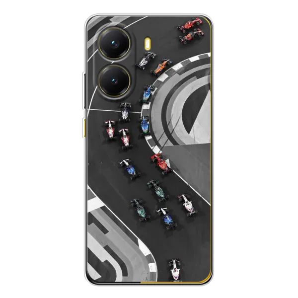 Чехол с рисунком «Гонки ф1» для Xiaomi POCO X7 Pro Чехол с рисунком «Гонки ф1» для Xiaomi POCO X7 Pro