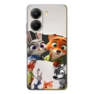 Силиконовый чехол с принтом Зоотрополіс для Xiaomi POCO X7 Pro (Персонажи Зоо)