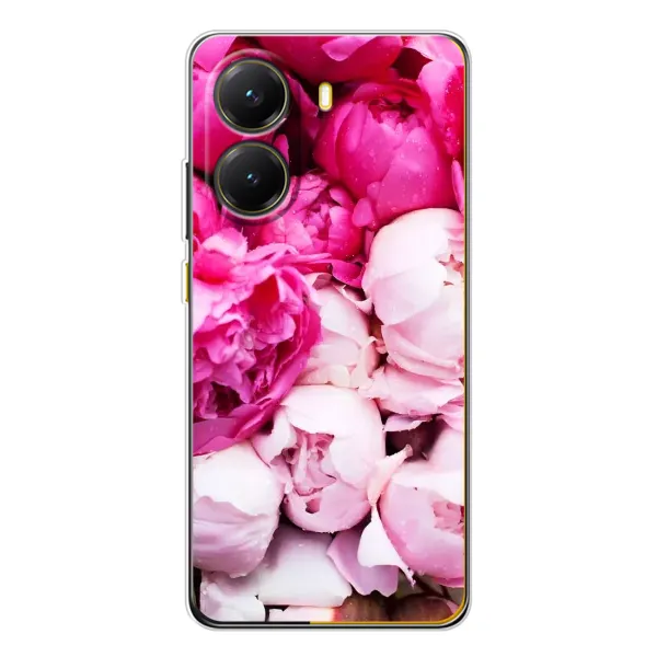 Чехол с рисунком «Пионы» для Xiaomi POCO X7 Pro Чехол с рисунком «Пионы» для Xiaomi POCO X7 Pro