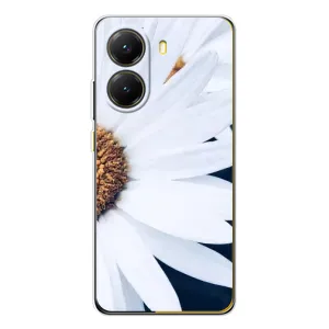 Чехол с ромашками на Xiaomi POCO X7 Pro (Пол ромашки)