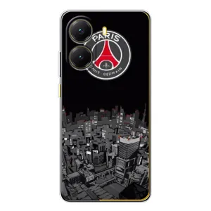 Силиконовые Чехлы принт Футбол на Xiaomi POCO X7 Pro (PSG)