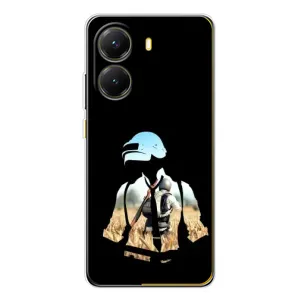 Чохол з картинкою "Герой Pubg" на Xiaomi POCO X7 Pro (Пубг мен)