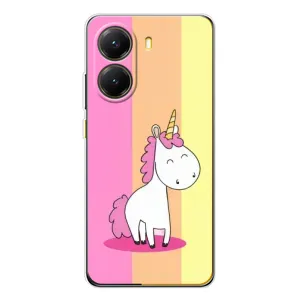 Чехол Unicorn на Xiaomi POCO X7 Pro (Радужный Единорог)