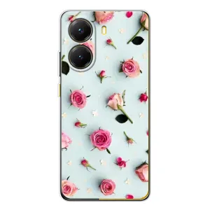 Чехлы с принтом Розочки для Xiaomi POCO X7 Pro (Разные цветы)