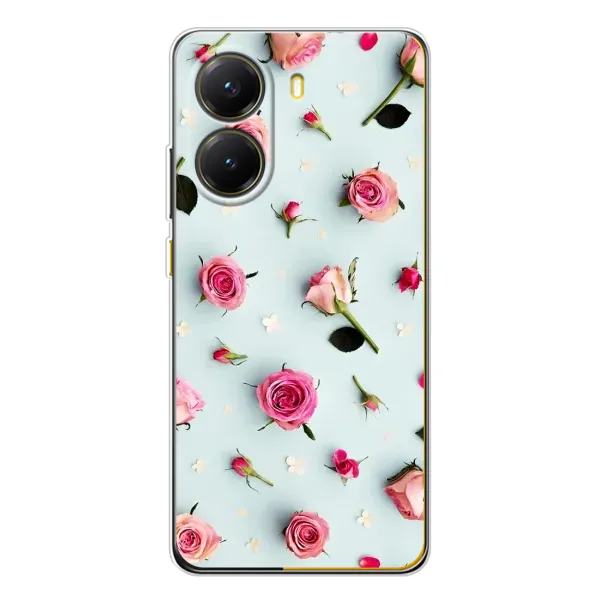 Чехол с рисунком «Разные цветы» для Xiaomi POCO X7 Pro Чехол с рисунком «Разные цветы» для Xiaomi POCO X7 Pro