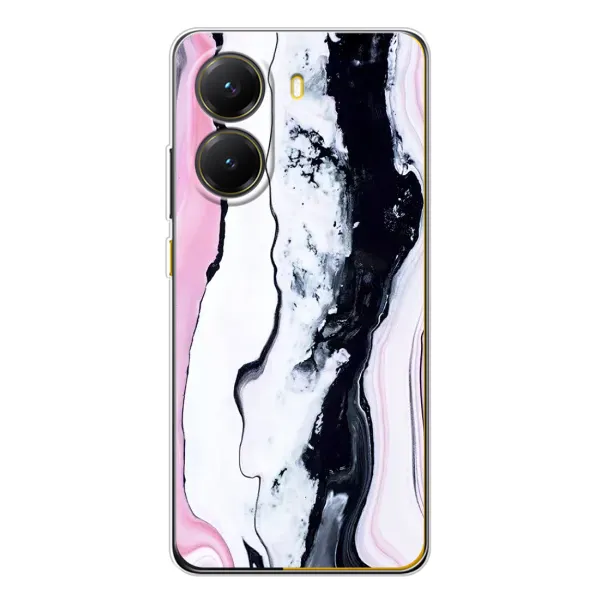 Чехол с рисунком «Розовый мрамор» для Xiaomi POCO X7 Pro Чехол с рисунком «Розовый мрамор» для Xiaomi POCO X7 Pro