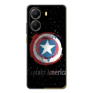 Чохол с Щітом Капітана Америки на Xiaomi POCO X7 Pro (Щит Капітана)
