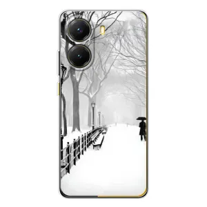 Чехлы на Новый Год Xiaomi POCO X7 Pro (Снегом замело)