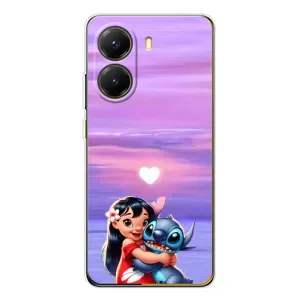 Чехол с рисунком Стич для Xiaomi POCO X7 Pro (Стич и Лило)