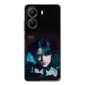 Чехлы с принтом Уэнсдей на Xiaomi POCO X7 Pro (Танец Уэнсдей)