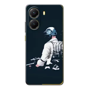 Чохол з картинкою "Герой Pubg" на Xiaomi POCO X7 Pro (В екіперівці)