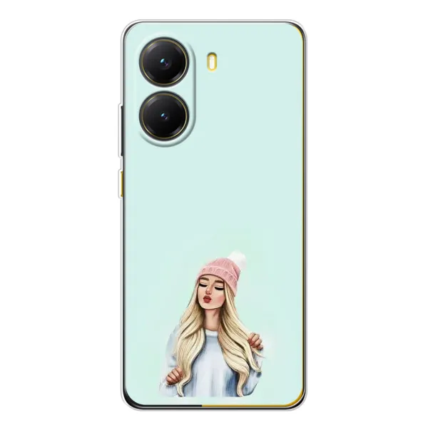 Чехол с рисунком «В шапке» для Xiaomi POCO X7 Pro Чехол с рисунком «В шапке» для Xiaomi POCO X7 Pro
