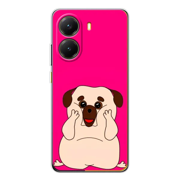Чехол с рисунком «Веселый Мопсик» для Xiaomi POCO X7 Pro Чехол с рисунком «Веселый Мопсик» для Xiaomi POCO X7 Pro