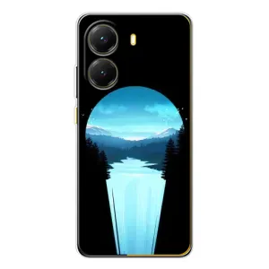 Літній Чохол на Xiaomi POCO X7 Pro (Синій Водоспад)