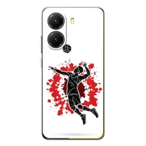 Чехлы с принтом Спортивная тематика для Xiaomi POCO X7 Pro (Волейболист)