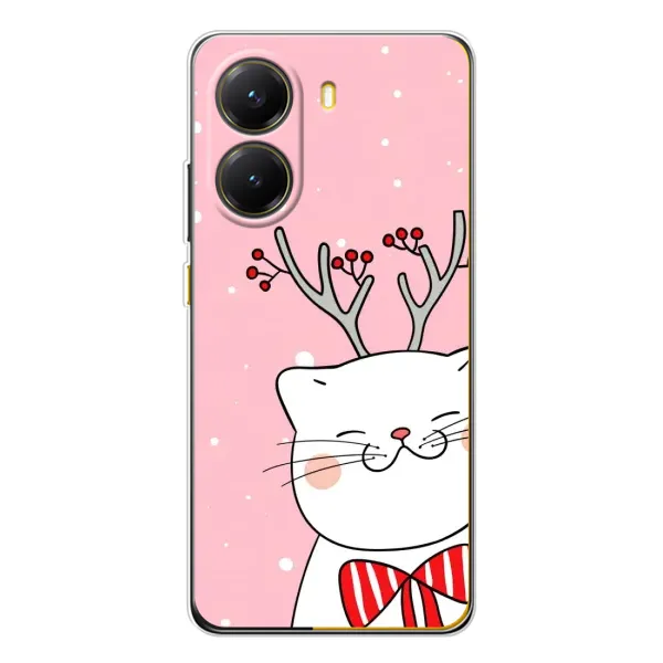 Чехол с рисунком «Зимний кот» для Xiaomi POCO X7 Pro Чехол с рисунком «Зимний кот» для Xiaomi POCO X7 Pro
