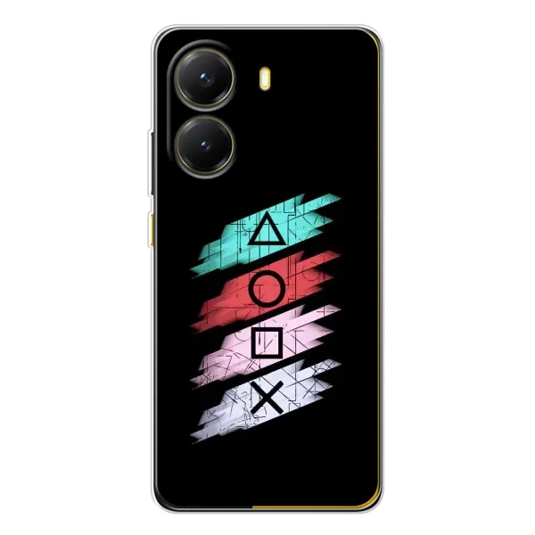 Чехол с рисунком «Значки Sony» для Xiaomi POCO X7 Pro Чехол с рисунком «Значки Sony» для Xiaomi POCO X7 Pro