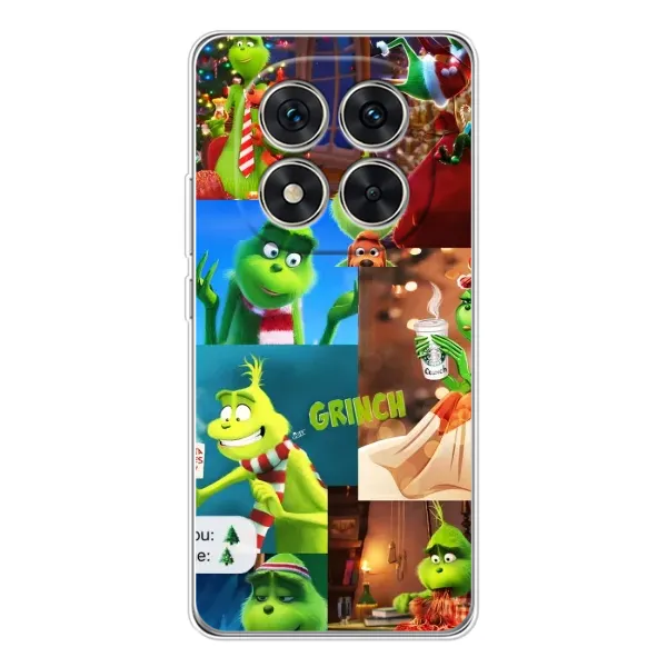 Чехол с рисунком «Арт Гринч» для Xiaomi POCO X7 Чехол с рисунком «Арт Гринч» для Xiaomi POCO X7