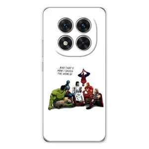 Чехлы для Xiaomi POCO X7 (Для Христиан) (Иисус супергерой)