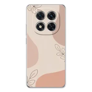 Чохол квітковий дизайн для Xiaomi POCO X7 (Кориневий фон)