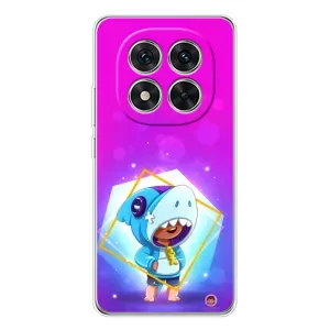 Чохол Бравл Старс для Xiaomi POCO X7 (Леон у костюмі Акули)