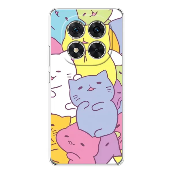 Чехол с рисунком «Милые котики» для Xiaomi POCO X7 Чехол с рисунком «Милые котики» для Xiaomi POCO X7