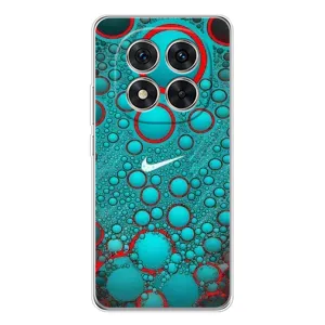 Силиконовый Чехол на Xiaomi POCO X7 с картинкой Nike (Найк зеленый)