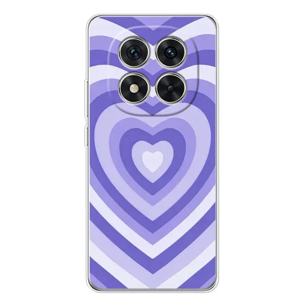 Чехол с рисунком «Сердце фиолет» для Xiaomi POCO X7 Чехол с рисунком «Сердце фиолет» для Xiaomi POCO X7