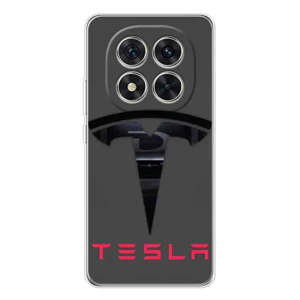 Чехол с рисунком «Logo TESLA» для Xiaomi POCO X7 Чехол с рисунком «Logo TESLA» для Xiaomi POCO X7